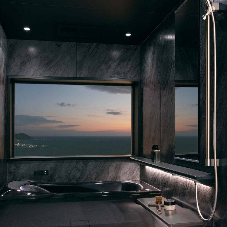 シンラ 壁柄:シルバーストーンブラック